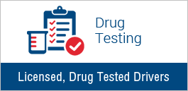 Fully Licensed, drug tested drivers