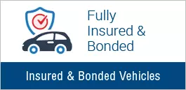 Fully Insured & Bonded Vehicles