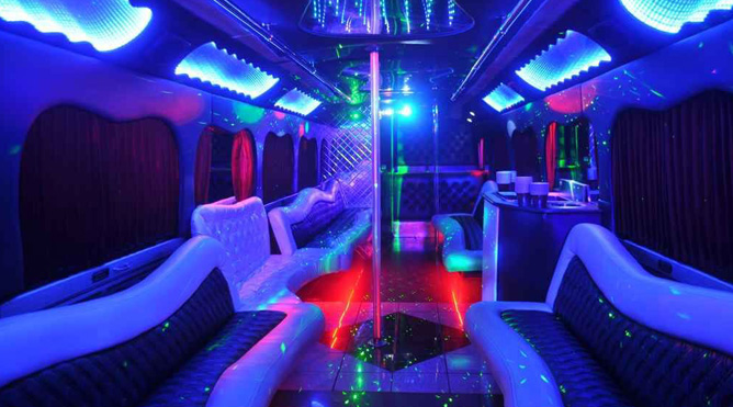 Petaluma 40 Passenger Party Bus