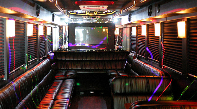 Petaluma 40 Passenger Party Bus